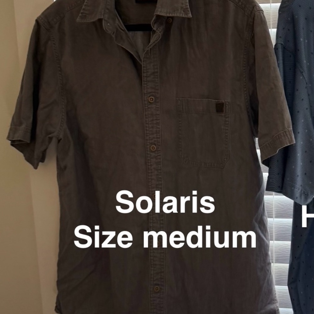 Solaris Gray Men's Shirt